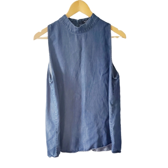 Alice Collection Denim Tank Shell Size Large - Picture 1 of 3